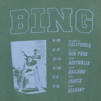 CODY SWEATSHIRT BING LIVE-GREEN 詳細画像 イエローグリーン 5
