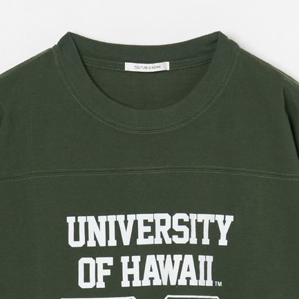 HAWAII UNIV.FOOTBALL T-SHIRT 詳細画像 グリーン 2