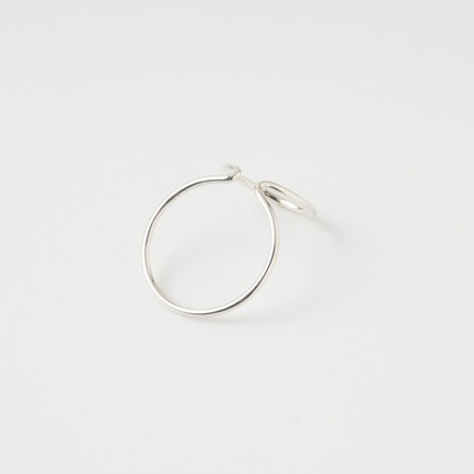 WIRE BOLD EARCUFF DOUBLE 詳細画像 シルバー 1