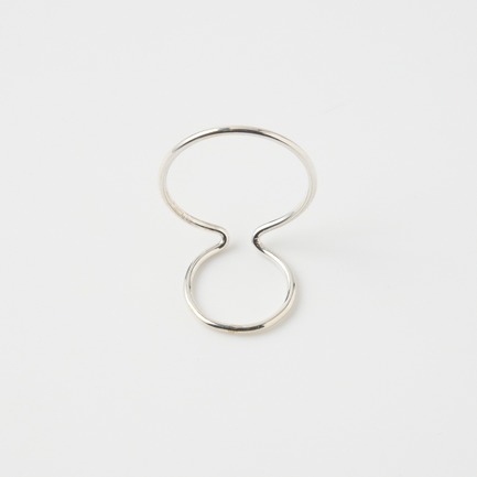WIRE BOLD EARCUFF DOUBLE 詳細画像 シルバー 3