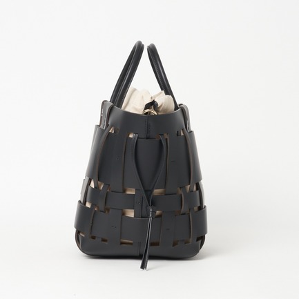 WOVEN MIDI SHOPPER 詳細画像 ブラック 1
