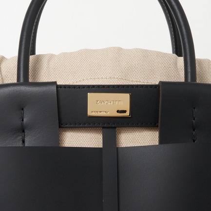 WOVEN MIDI SHOPPER 詳細画像 ブラック 6