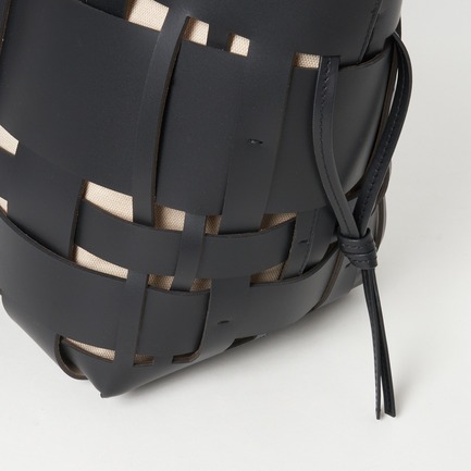 WOVEN MIDI SHOPPER 詳細画像 ブラック 8