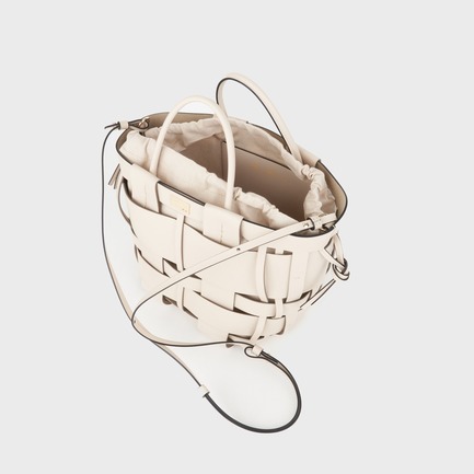 WOVEN MIDI SHOPPER 詳細画像 ベージュ 1