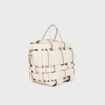 WOVEN MIDI SHOPPER 詳細画像 ベージュ 2