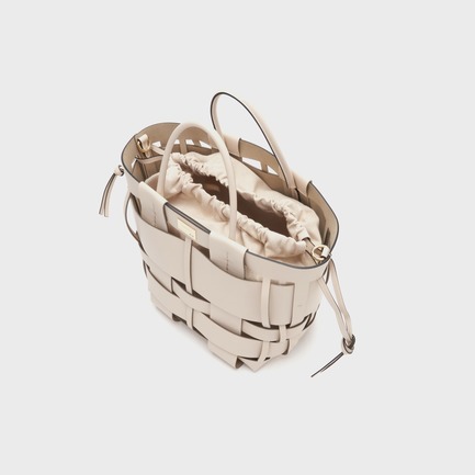 WOVEN MIDI SHOPPER 詳細画像 ベージュ 8