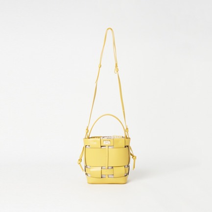 WOVEN BUCKET SMALL 詳細画像 イエロー 4