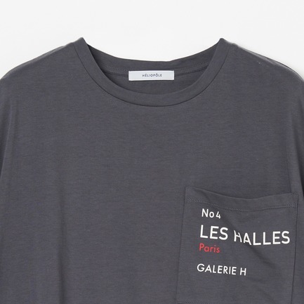 LOGO POCKET T SHIRT 詳細画像 チャコールグレー 2