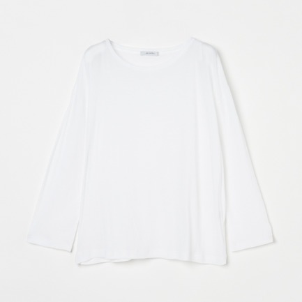 SHEER LONG SLEEVE TEE 詳細画像 ホワイト 1