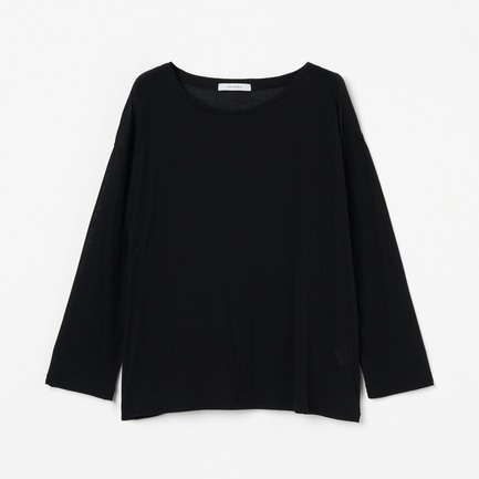 SHEER LONG SLEEVE TEE 詳細画像 ブラック 1