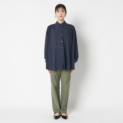 CRAPE DECHINE SHIRT 詳細画像 イエロー 1