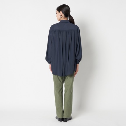 CRAPE DECHINE SHIRT 詳細画像 イエロー 3