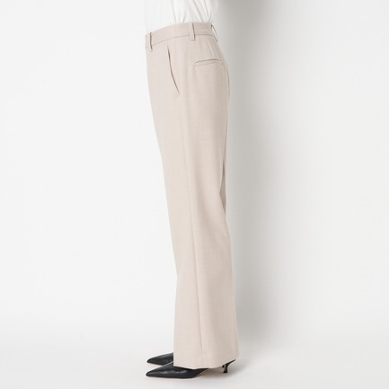 WOOL FLARE PANTS 詳細画像 ベージュ 2