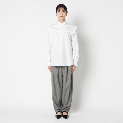 FRILL BLOUSE 詳細画像 ホワイト 1