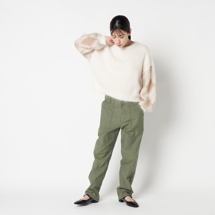 ARGYLE CREW NECK KT 詳細画像 アイボリー 8