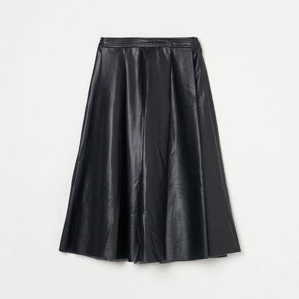 FAKE LEATHER SKIRT 詳細画像 ブラック 1