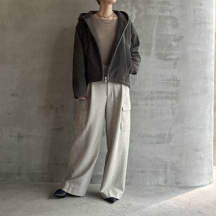 HOODIE BLOUSON 詳細画像 チャコール 3
