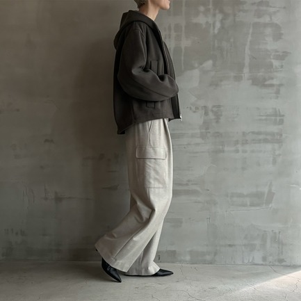 HOODIE BLOUSON 詳細画像 チャコール 4