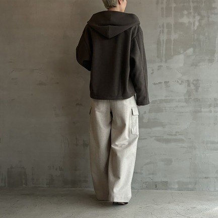 HOODIE BLOUSON 詳細画像 チャコール 5