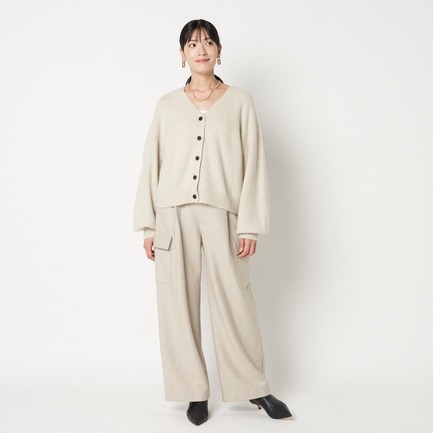 MILITARY WOOL WIDE  PANTS 詳細画像 ベージュ 9