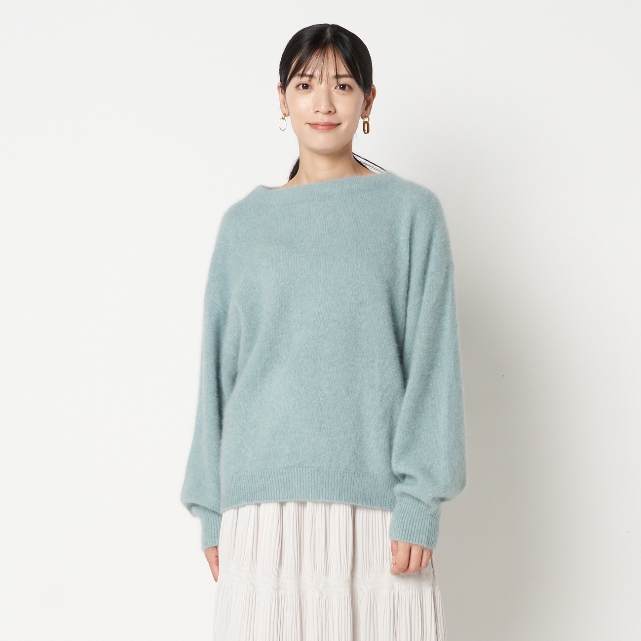 RACCOON BOTTLE NECK KNIT｜HELIOPOLE｜HÉLIOPÔLE（エリオポール）公式