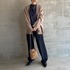 V NECK LONG CARDIGAN 詳細画像