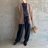 V NECK LONG CARDIGAN 詳細画像