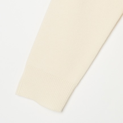 V NECK LONG CARDIGAN 詳細画像 アイボリー 3