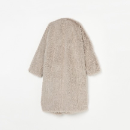 ECO FUR LONG COAT 詳細画像 ベージュ 1