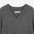 WAFFLE V NECK KNIT 詳細画像