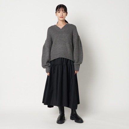 BELL LINE SKIRT 詳細画像 ネイビー 5