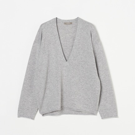DEEP V NECK KNIT