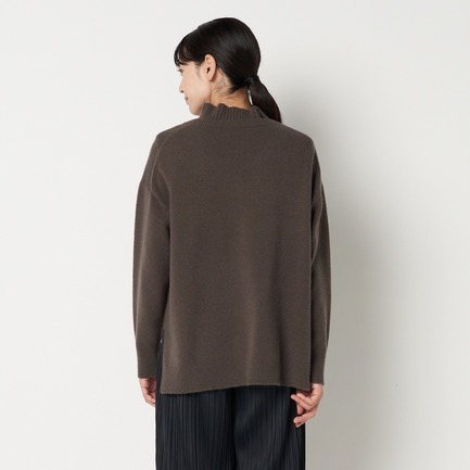 LAYERED TURTLE NECK KNIT 詳細画像 カーキ 8