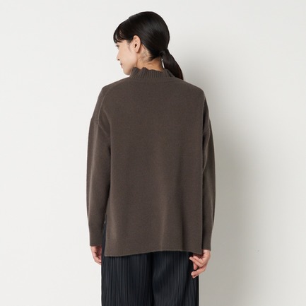LAYERED TURTLE NECK KNIT 詳細画像 アイボリー 8