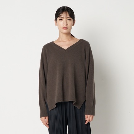 LAYERED TURTLE NECK KNIT 詳細画像 カーキ 9