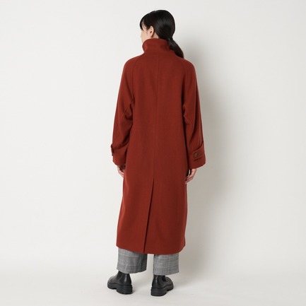 STAND COLLAR LONG COAT 詳細画像 バーンドレッド 7