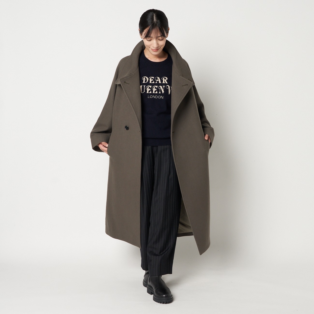 STAND COLLAR LONG COAT｜HELIOPOLE｜HÉLIOPÔLE（エリオポール）公式 