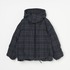 SHORT DOWN HOODY(PLAID） 詳細画像