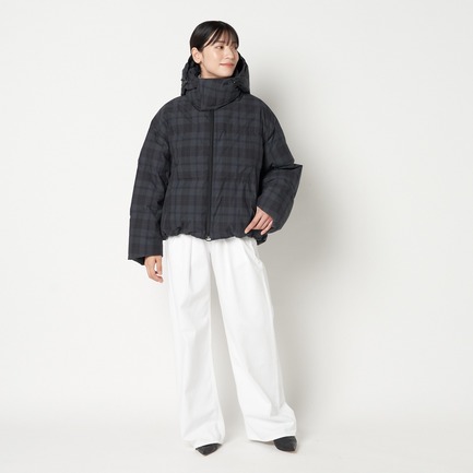 SHORT DOWN HOODY(PLAID） 詳細画像 チェック 12