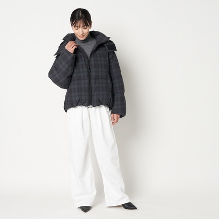 SHORT DOWN HOODY(PLAID） 詳細画像 チェック 13