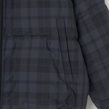 SHORT DOWN HOODY(PLAID） 詳細画像 チェック 5