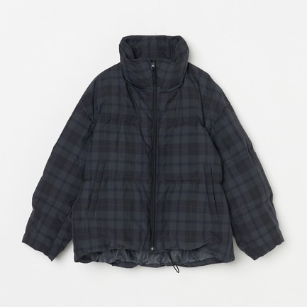 SHORT DOWN HOODY(PLAID） 詳細画像 チェック 6