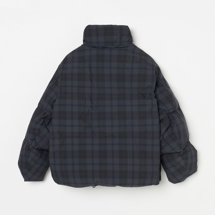 SHORT DOWN HOODY(PLAID） 詳細画像 チェック 7