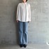 MATTE SATIN TUCK BLOUSE 詳細画像