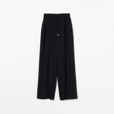 BACK SATIN EASY TUCK PANTS