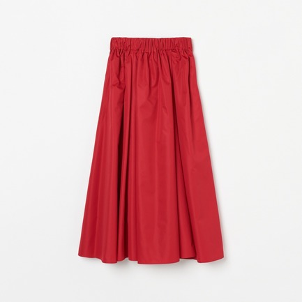 TAFFETA CIRCULAR SKIRT 詳細画像 レッド 1