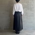 FAKE LATHER  MAXI SKIRT 詳細画像