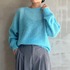 MOHAIR CREW NECK KNIT 詳細画像