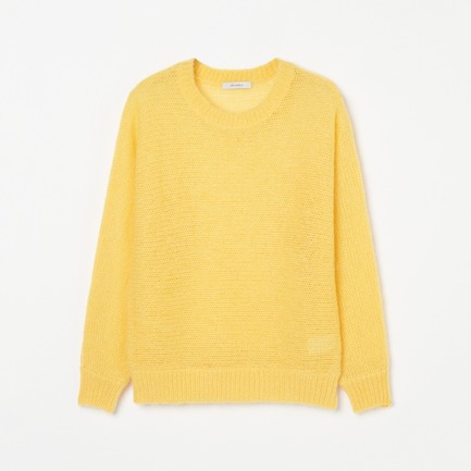 MOHAIR CREW NECK KNIT