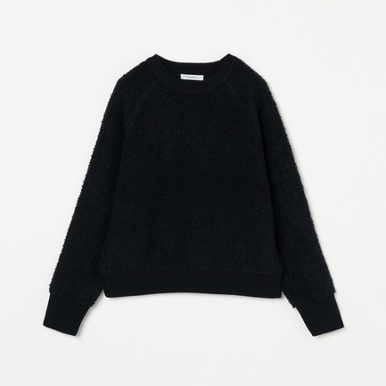 BIG LOOP PULLOVER KNIT 詳細画像 ブラック 1